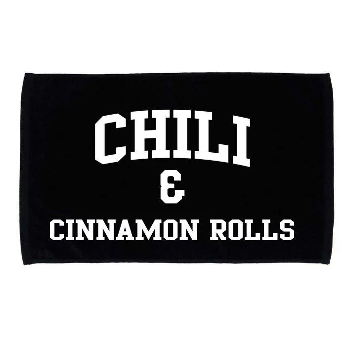 Chili And Cinnamon Rolls Microfiber Hand Towel