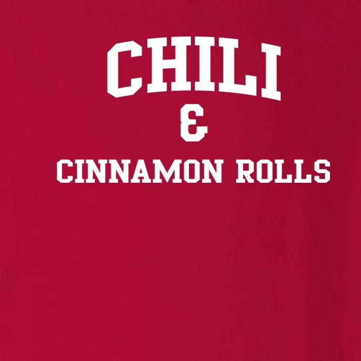 Chili And Cinnamon Rolls Toddler Long Sleeve Shirt