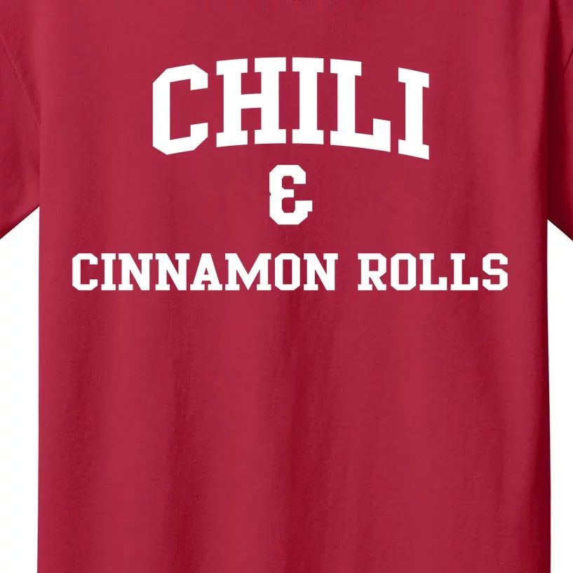 Chili And Cinnamon Rolls Kids T-Shirt