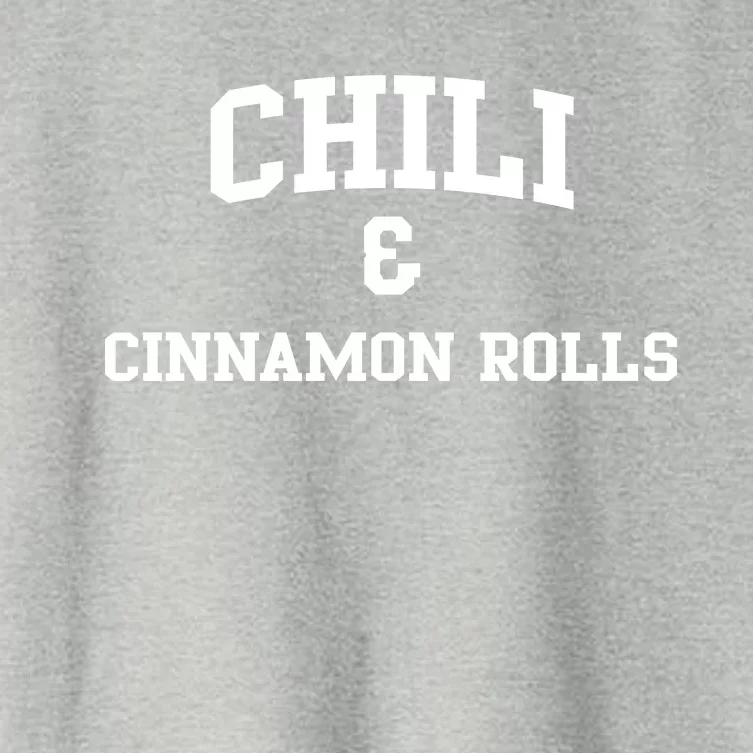 Chili And Cinnamon Rolls Women's Crop Top Tee