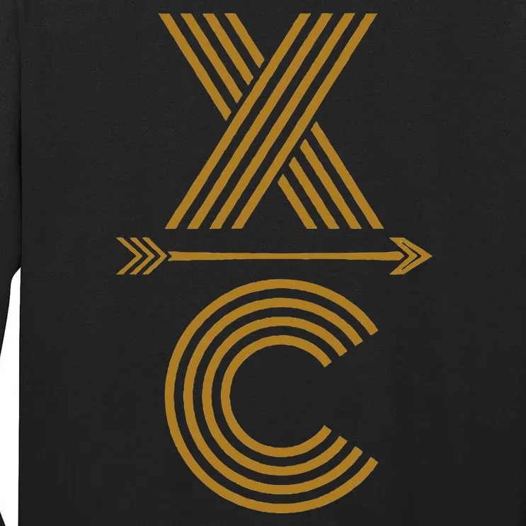 Cx A Cross Country Running Design Tall Long Sleeve T-Shirt