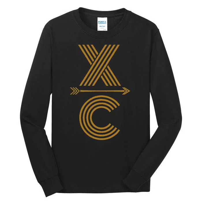 Cx A Cross Country Running Design Tall Long Sleeve T-Shirt