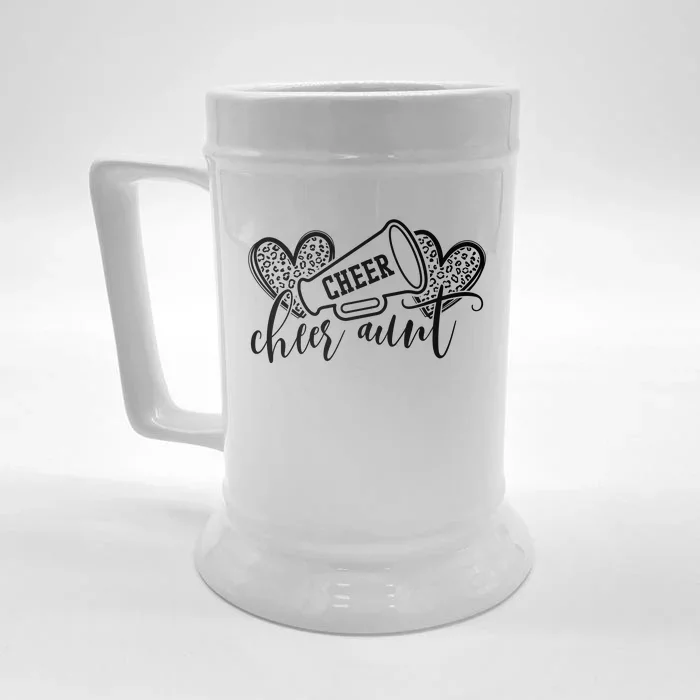 Cheer Aunt Front & Back Beer Stein