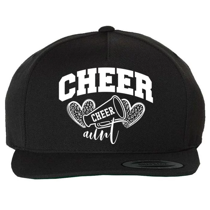 Cheer Aunt Wool Snapback Cap