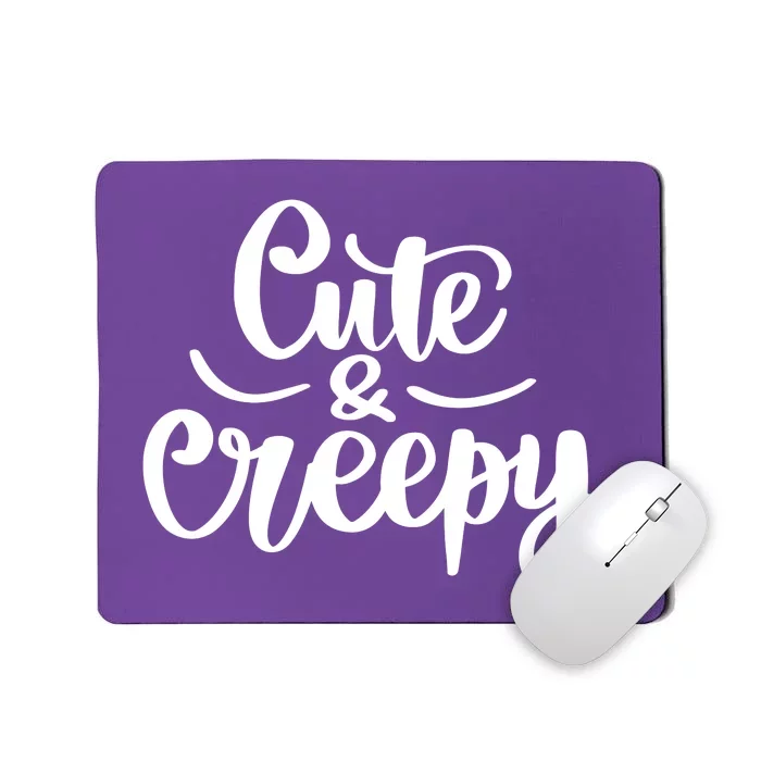 Cute And Creepy Halloween Funny Mousepad