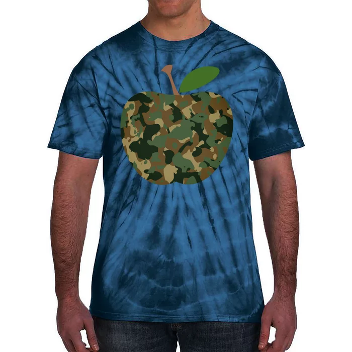 Camouflage Apple Tie-Dye T-Shirt