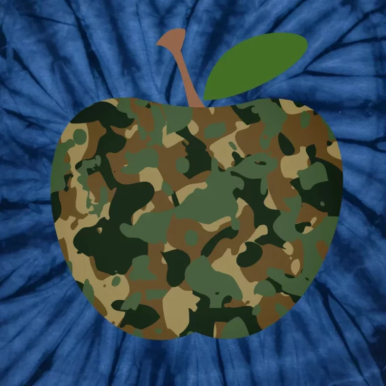 Camouflage Apple Tie-Dye T-Shirt