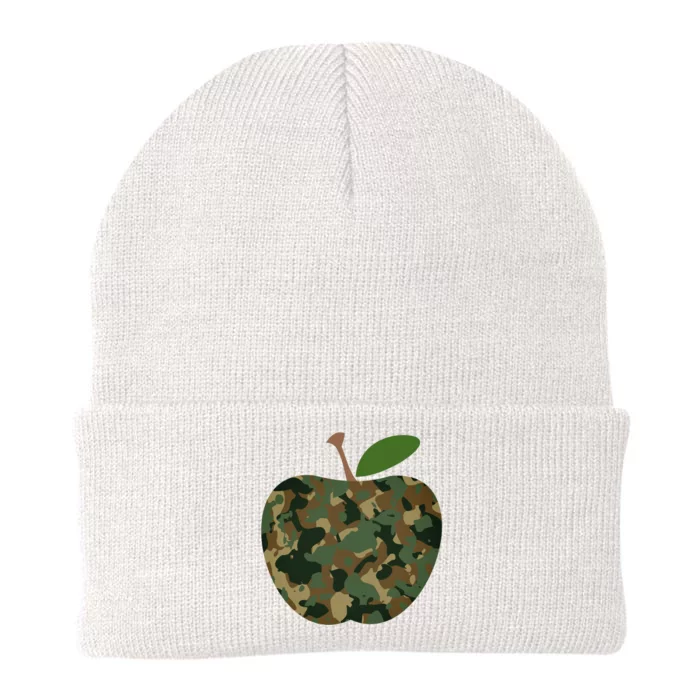 Camouflage Apple Knit Cap Winter Beanie