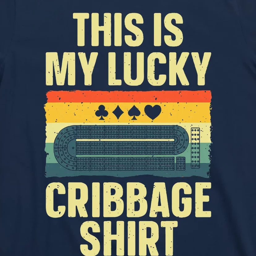 Cribbage Art Cribbage Board Cribbage Player T-Shirt