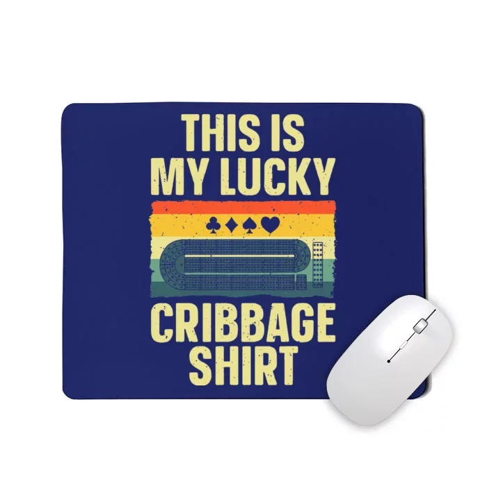 Cribbage Art Cribbage Board Cribbage Player Mousepad