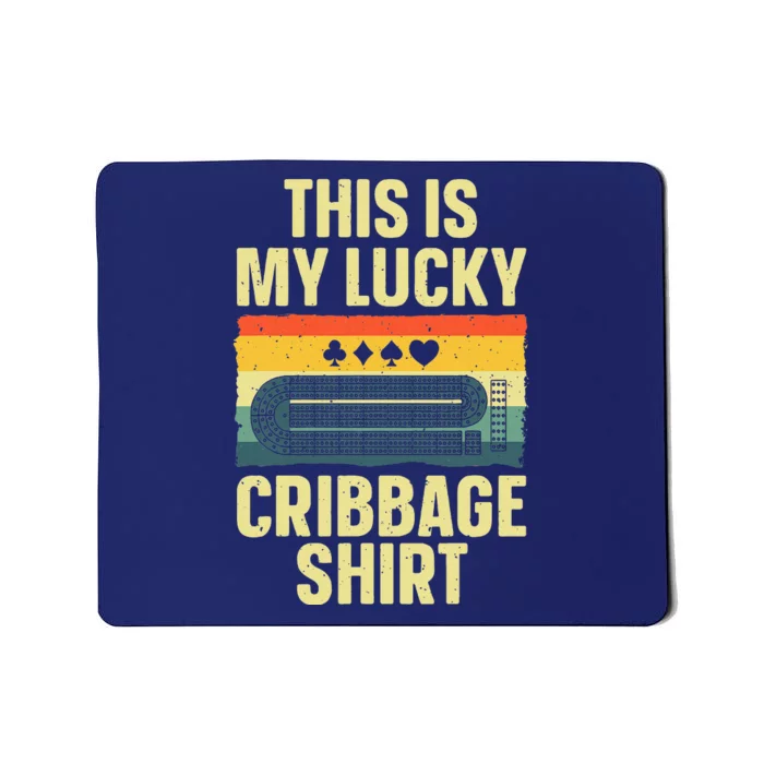 Cribbage Art Cribbage Board Cribbage Player Mousepad