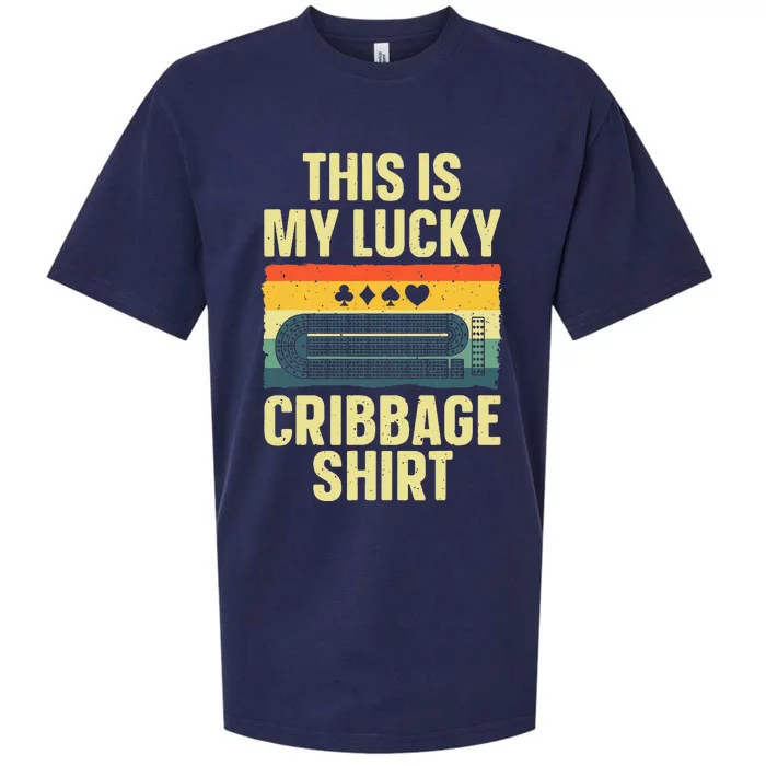 Cribbage Art Cribbage Board Cribbage Player Sueded Cloud Jersey T-Shirt