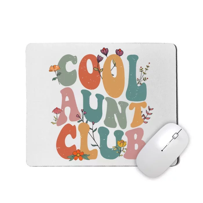 Cool Aunts Club Valentines Day Mousepad