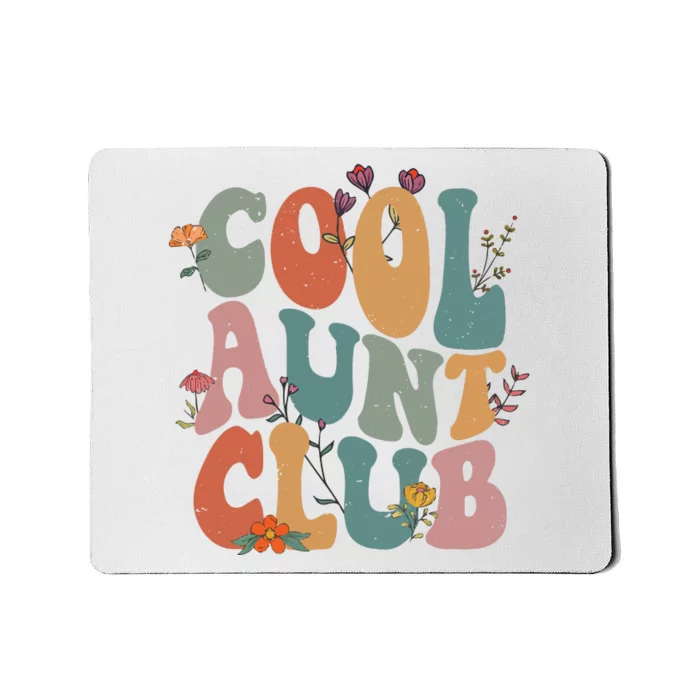 Cool Aunts Club Valentines Day Mousepad