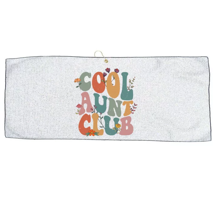 Cool Aunts Club Valentines Day Large Microfiber Waffle Golf Towel