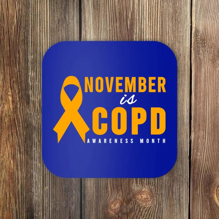 Copd Awareness Cute Gift November Is Copd Awareness Month Gift Coaster