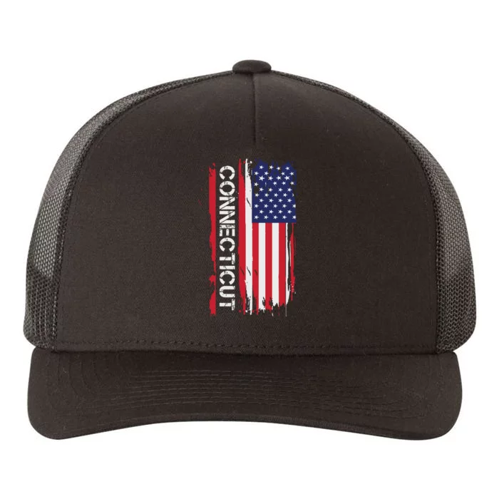 Connecticut America Yupoong Adult 5-Panel Trucker Hat