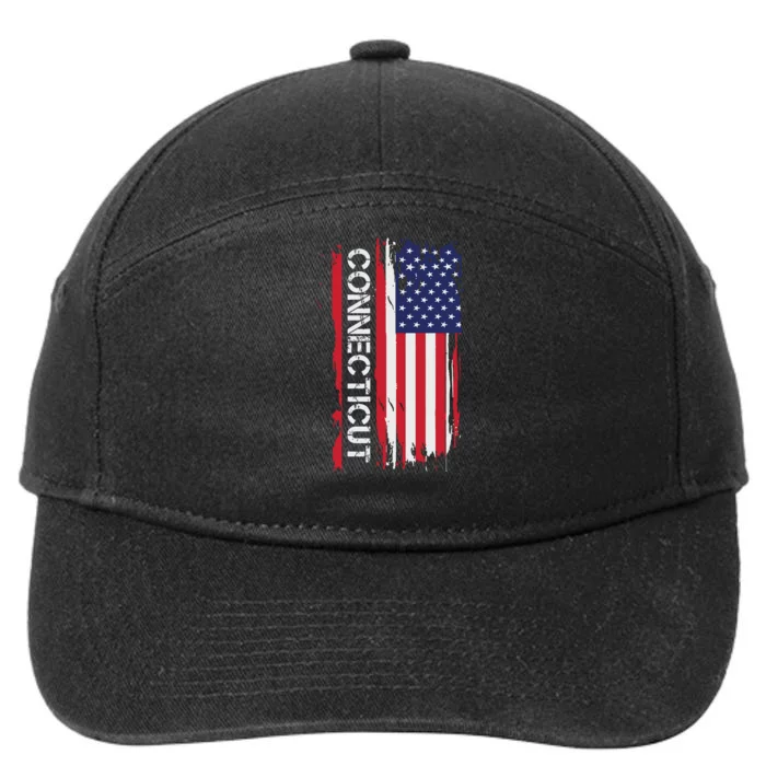 Connecticut America 7-Panel Snapback Hat