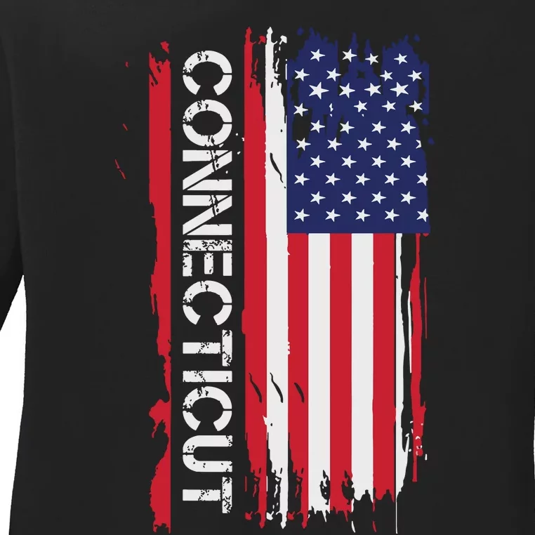 Connecticut America Ladies Long Sleeve Shirt