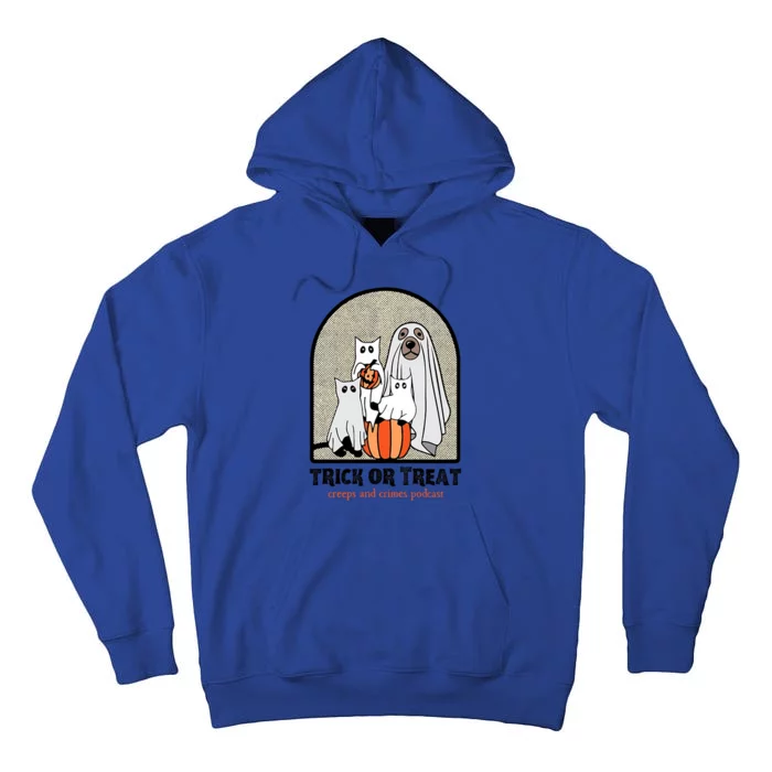 Creeps And Crimes Trick Or Treat Tall Hoodie