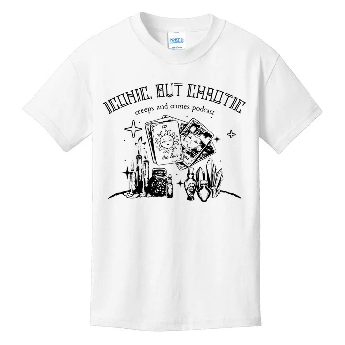 Creeps And Crimes Iconic Kids T-Shirt