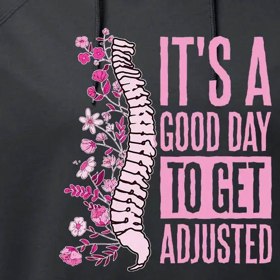 Chiropractic Assistant Chiropractor Performance Fleece Hoodie