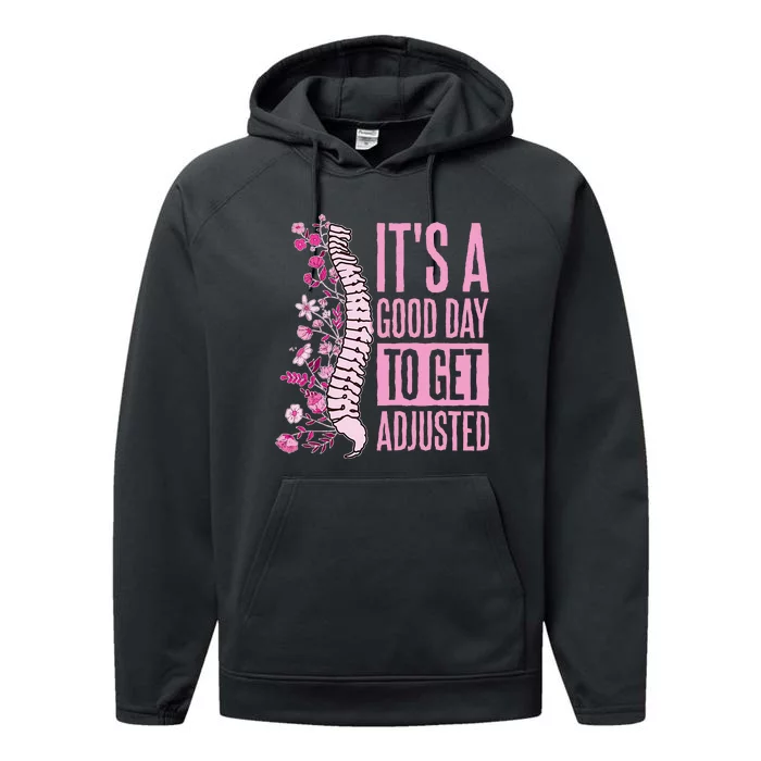 Chiropractic Assistant Chiropractor Performance Fleece Hoodie