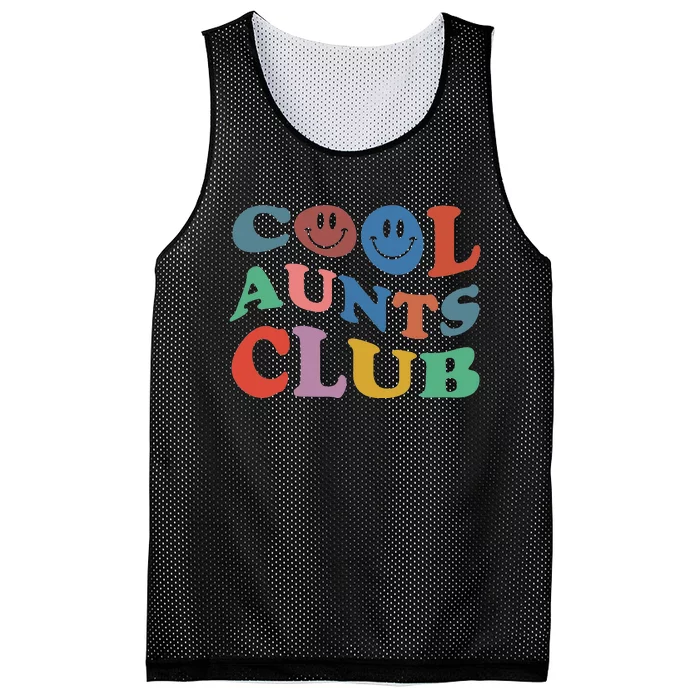 Cool Aunts Club Best Aunt Ever Gift For Aunt Mesh Reversible Basketball Jersey Tank