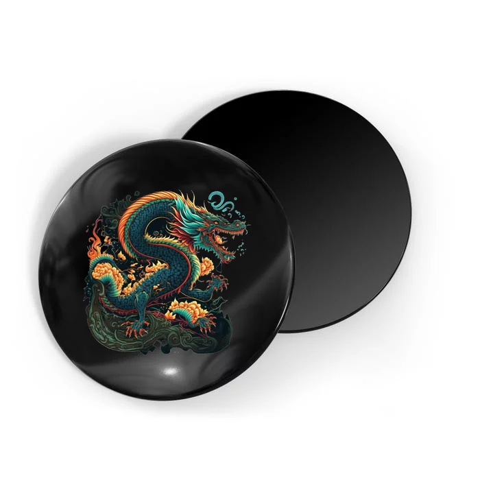 Chinese Asian Culture Dragon Japanese Magnet