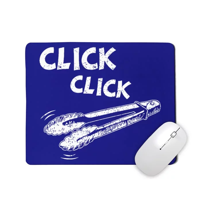 Click A Click Tongs Bbq Barbecue Barbecuing Hanging Mousepad