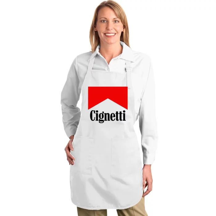 Cignetti Apparel Full-Length Apron With Pocket