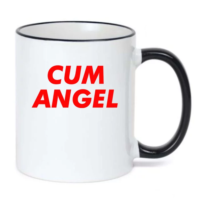 Cum Angel Black Color Changing Mug