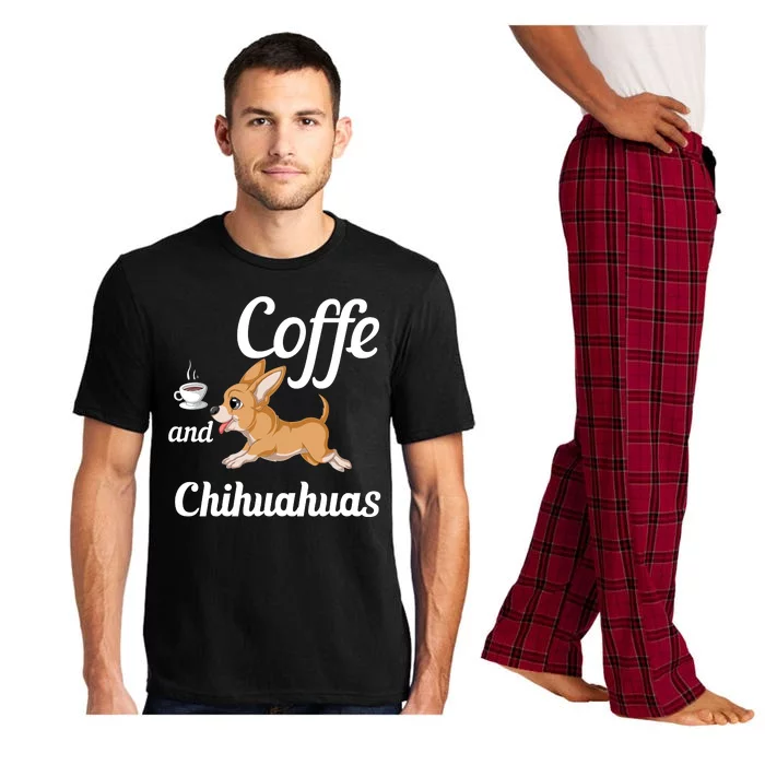 Coffee And Chihuahuas Pajama Set