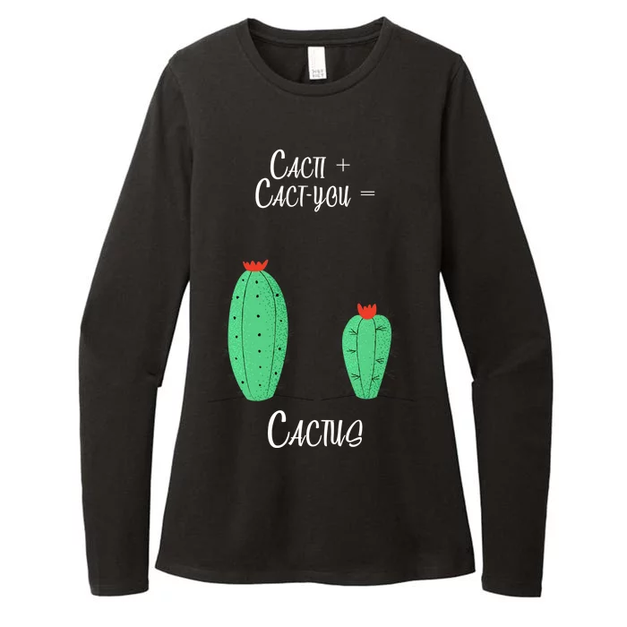 Cacti Cact-You Equals Cactus Womens CVC Long Sleeve Shirt