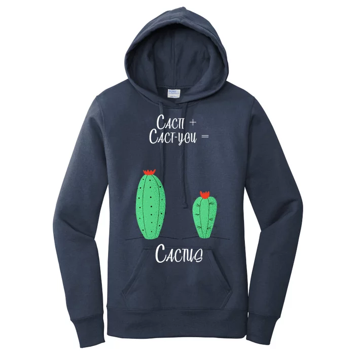 Cacti Cact-You Equals Cactus Women's Pullover Hoodie