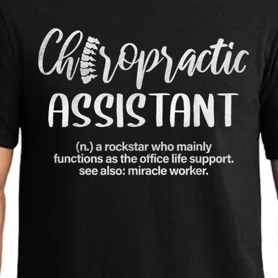 Chiropractic Assistant Definition Pajama Set