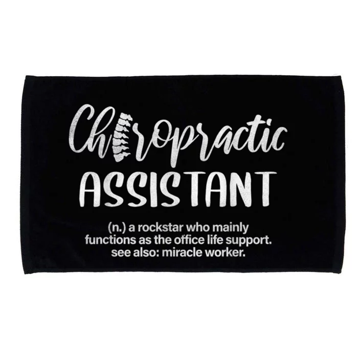 Chiropractic Assistant Definition Microfiber Hand Towel