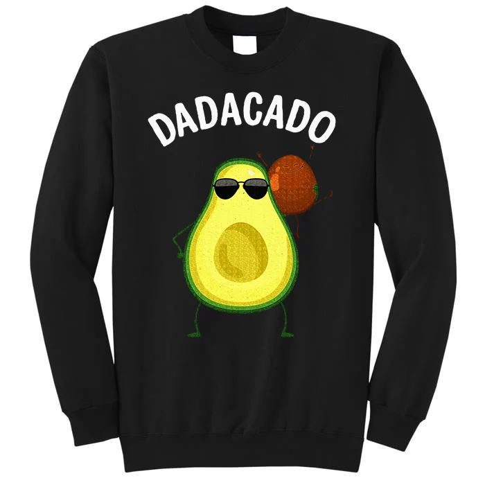 Cute Avocado Design For Dad  Fruit Avocado Pear Lovers Tall Sweatshirt