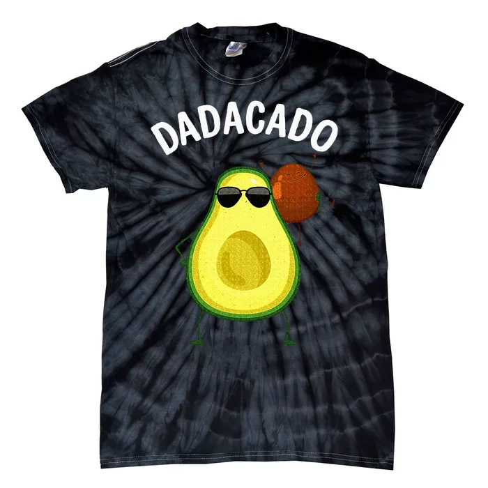 Cute Avocado Design For Dad  Fruit Avocado Pear Lovers Tie-Dye T-Shirt