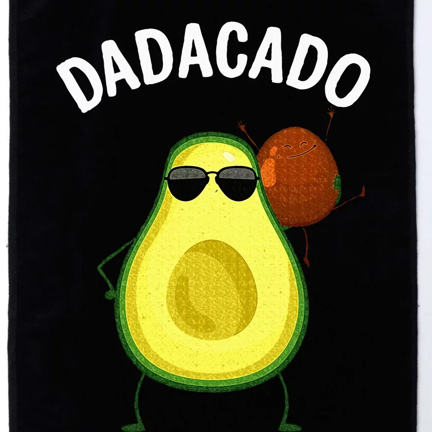 Cute Avocado Design For Dad  Fruit Avocado Pear Lovers Platinum Collection Golf Towel