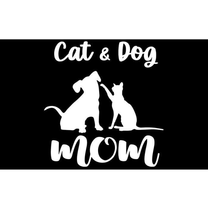 Cat And Dog Mom Shirt Pets Animals Lover Puppy For Women Bumper Sticker