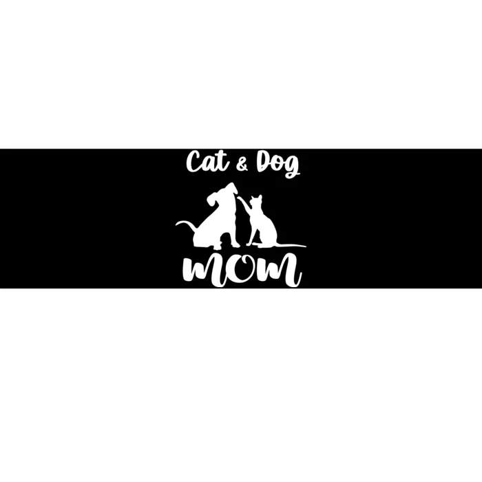 Cat And Dog Mom Shirt Pets Animals Lover Puppy For Women Bumper Sticker