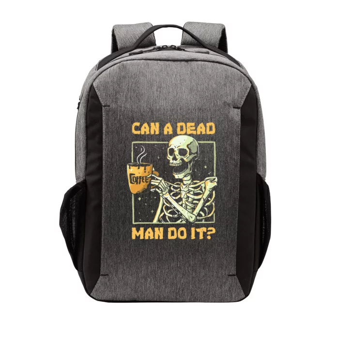 Can A Dead Man Do It Funny Halloween ABA Behavior Analysis Vector Backpack