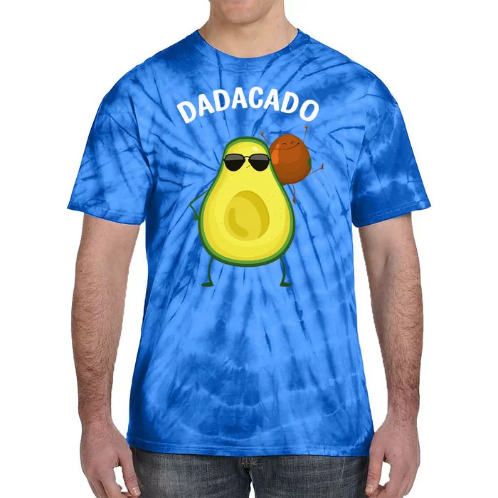 Cute Avocado Design For Dad Fruit Avocado Pear Lovers Tie-Dye T-Shirt