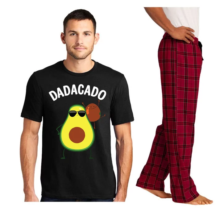 Cute Avocado Design For Dad Fruit Avocado Pear Lovers Pajama Set