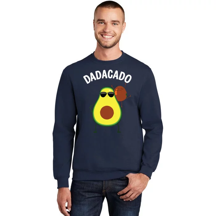 Cute Avocado Design For Dad Fruit Avocado Pear Lovers Tall Sweatshirt