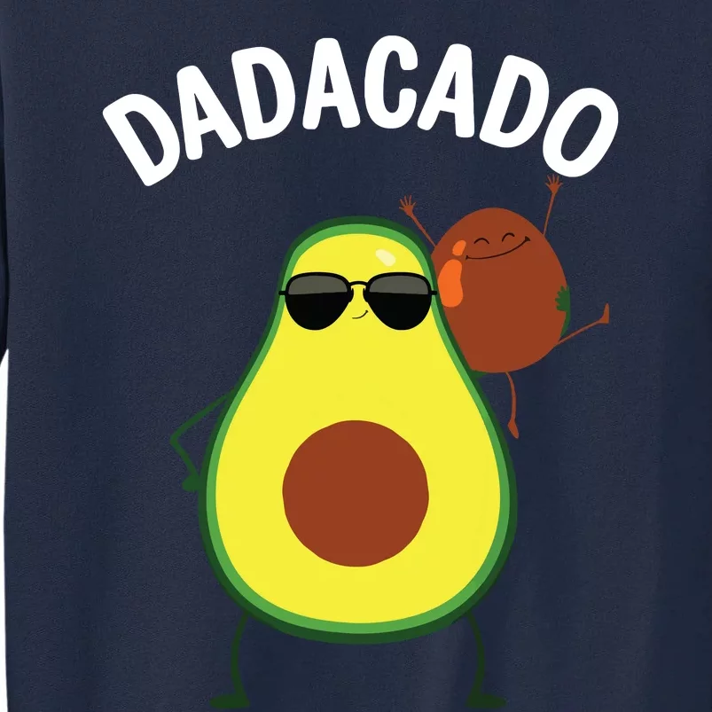 Cute Avocado Design For Dad Fruit Avocado Pear Lovers Tall Sweatshirt