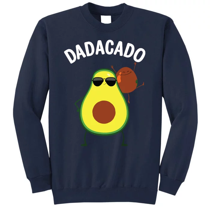 Cute Avocado Design For Dad Fruit Avocado Pear Lovers Tall Sweatshirt