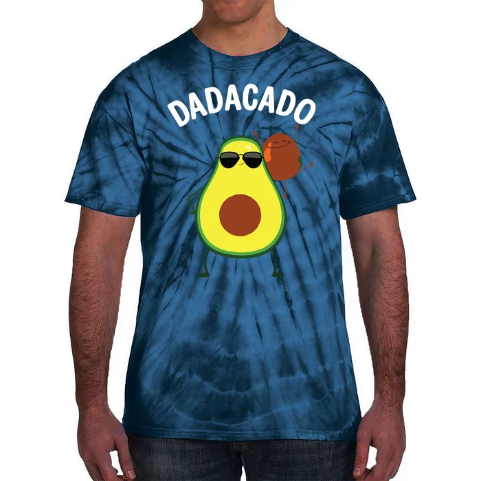 Cute Avocado Design For Dad Fruit Avocado Pear Lovers Tie-Dye T-Shirt