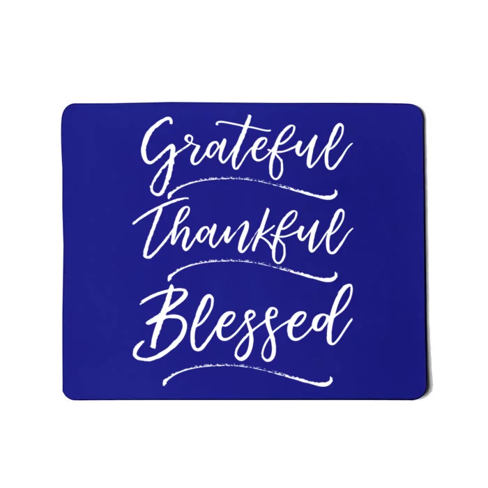 Christian Art Design Jesus Gift Grateful Thankful Blessed Cute Gift Mousepad